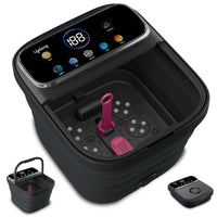 Foldable Pedicure Foot Spa Massager with Remote