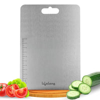 Stainless Steel Chopping Board with Anti-Skid Stickers
