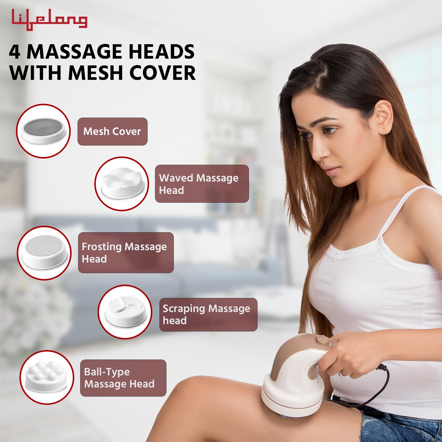 Lifelong Full Body Massager Machine for Pain Relief | Body & Back Pain Relief Product