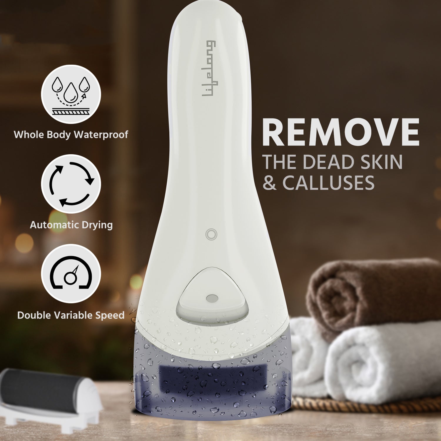 Lifelong LLPCW04 Rechargeable Pedicure Device