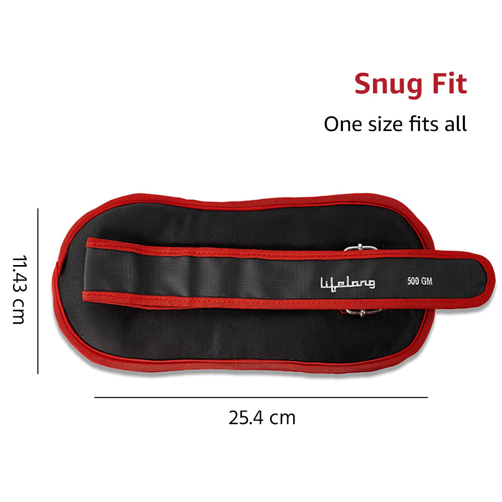 Lifelong LLAW01 Ankle Weights (0.5kg x 2)
