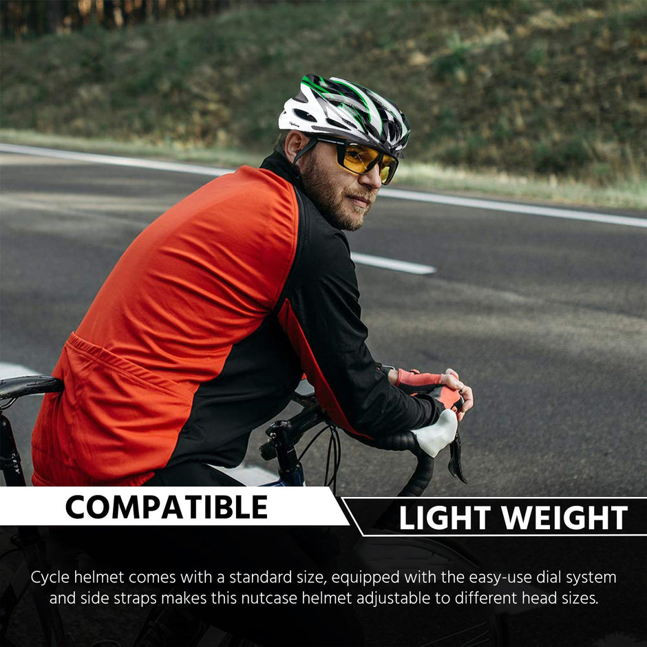 Lifelong Adjustable Cycling Helmet - Lightweight, Ventilated & Shock-Absorbing