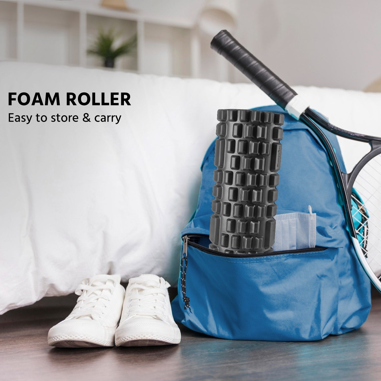 Lifelong High-Density Foam Roller for Pain Relief & Recovery
