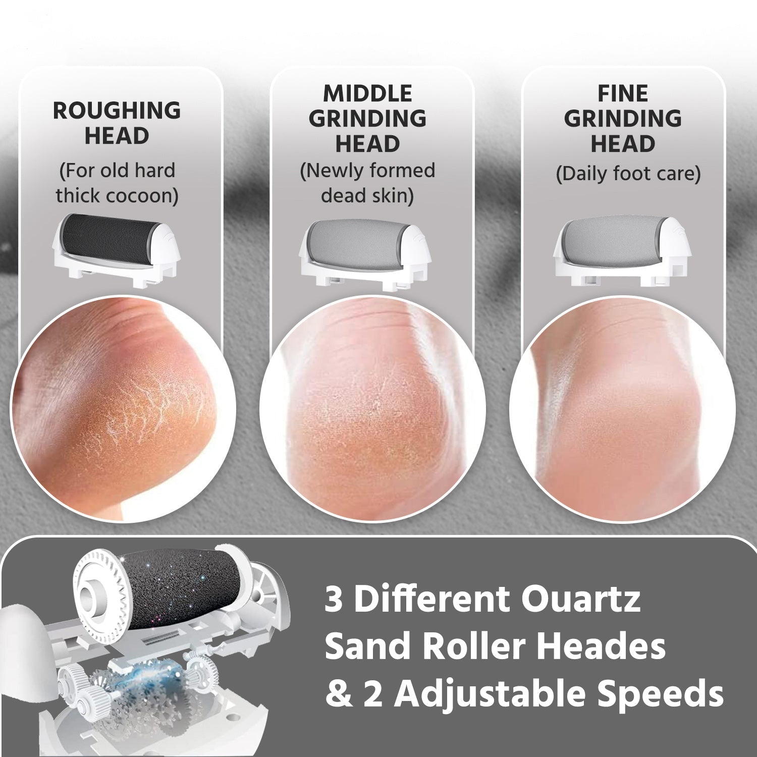 Lifelong LLPCW04 Rechargeable Pedicure Device