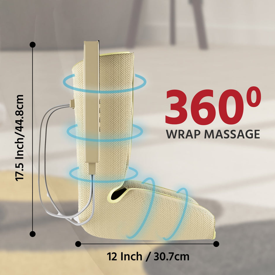 Rechargeable Air Pressure Massager For Calfs & Foot