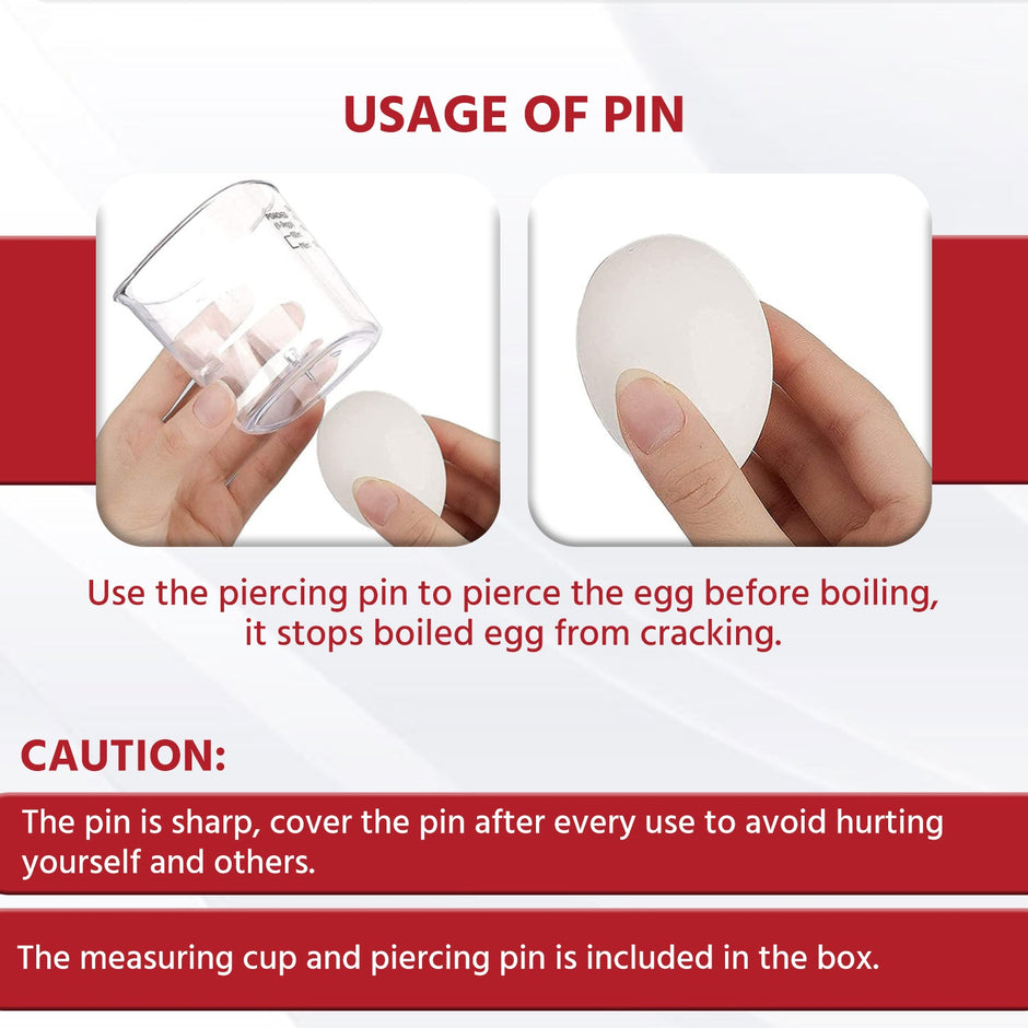 Lifelong Electric Egg Boiler | 8 Eggs | 3 Modes | Auto Off | Poacher & Steamer Tray