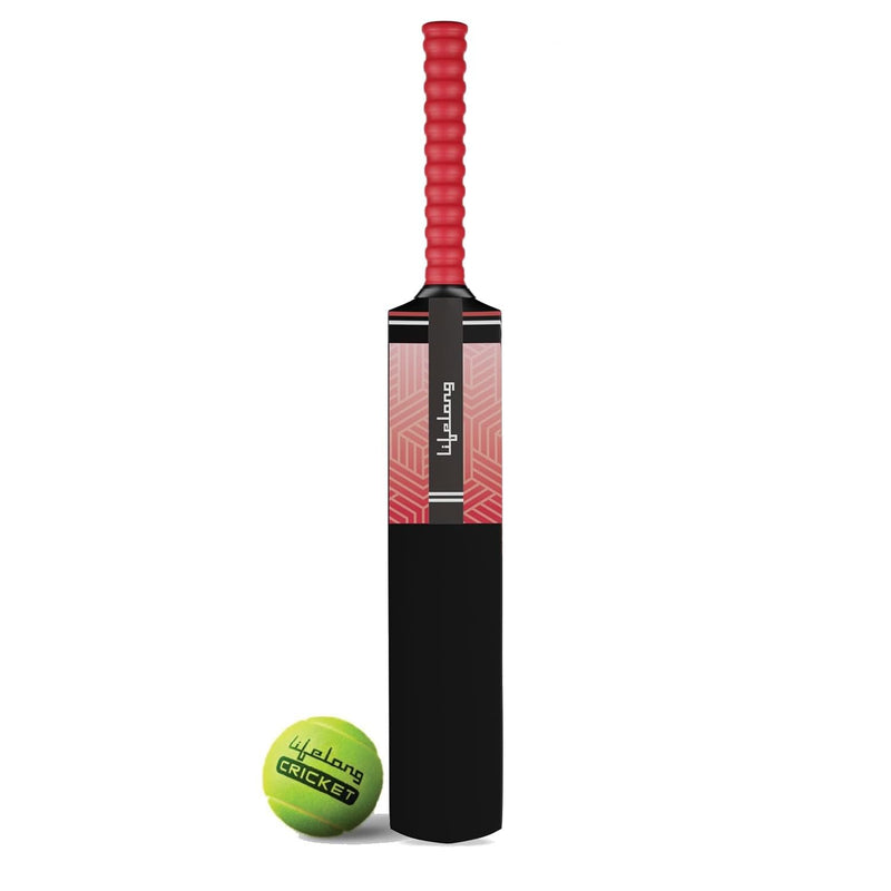 32 Inch Plastic Cricket Bat with Tennis Ball