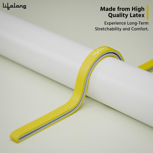 Lifelong Natural Rubber Resistance Band for Workout | 7 to 16 KG: Extra Light