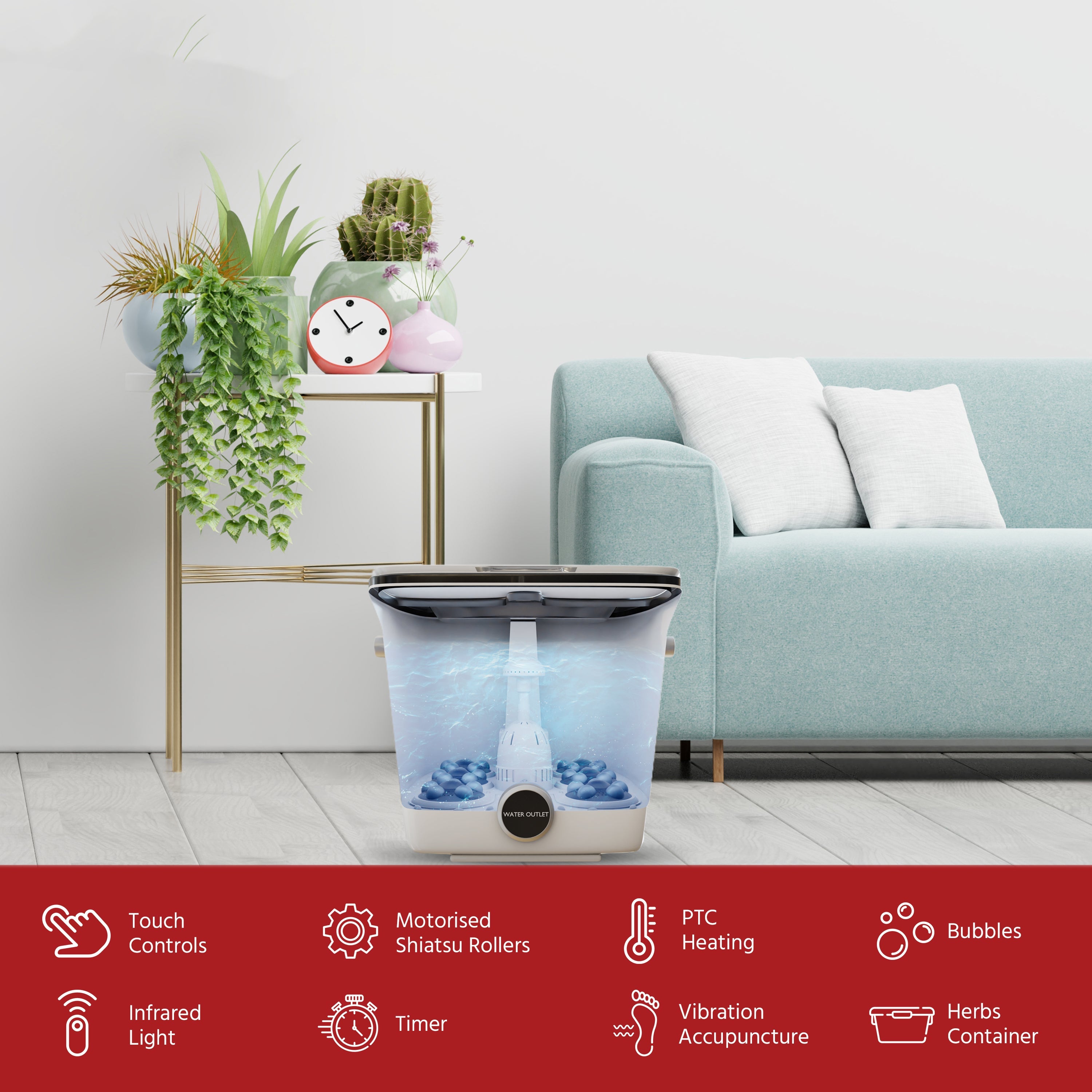 Premiun Foot Spa Massager Machine