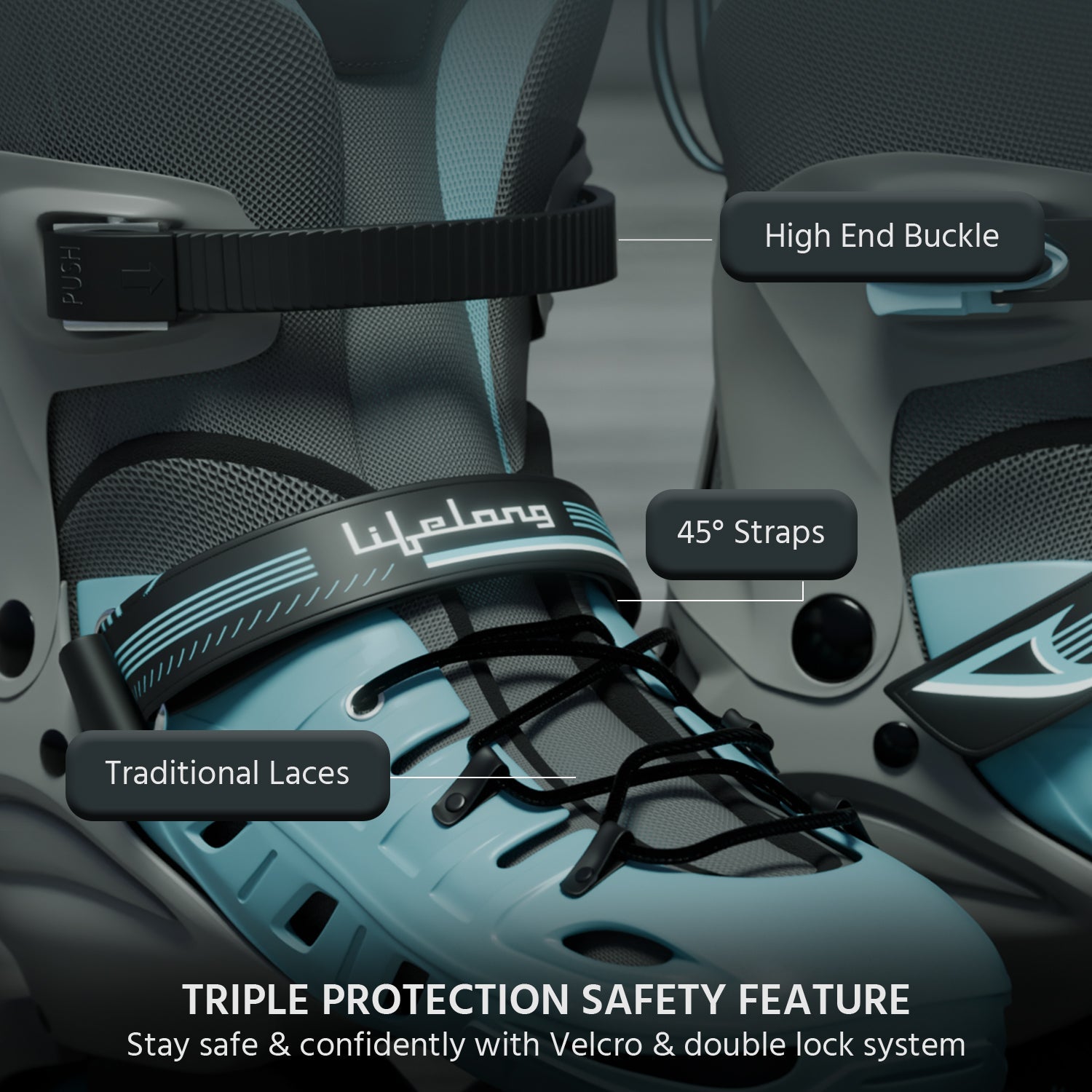 4 Wheeled Inline Skates