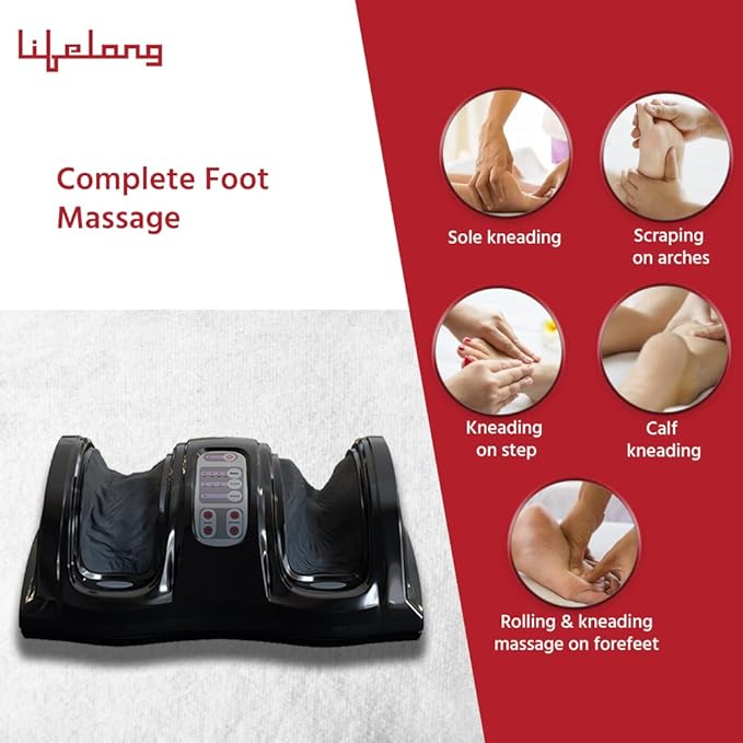 Electric Foot Massager – Deep Kneading & Relaxation for Pain Relief (LLM486)