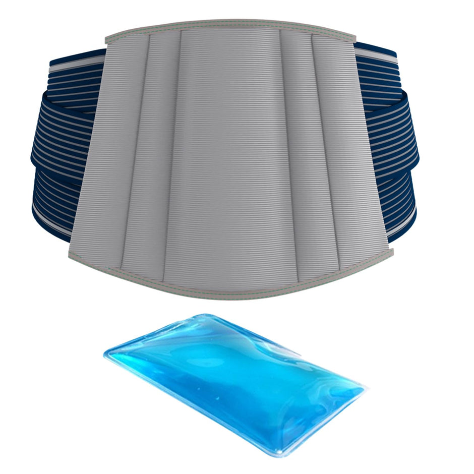 Orthopedic Lumbo Sacral Support Belt – Back Pain Relief & Waist Support (Medium, Blue)
