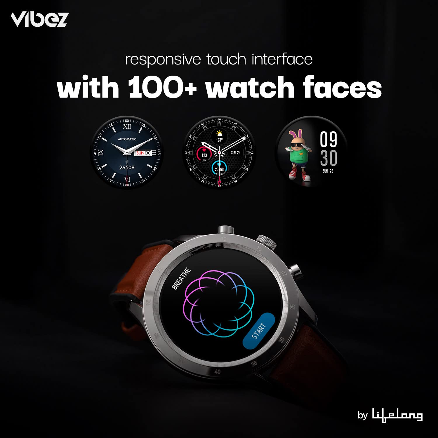 Vibez by Lifelong Urbane Smartwatch-1.32