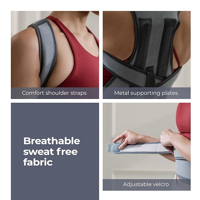 Lifelong Back & Waist Support Belt – Lumbar Spine Pain Relief & Posture Corrector for Men & Women