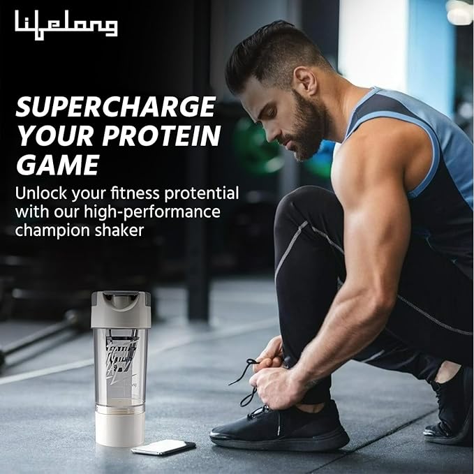 Lifelong Yoga Block – Dual Colour EVA Foam Brick, Balance & Support (1 Pc)