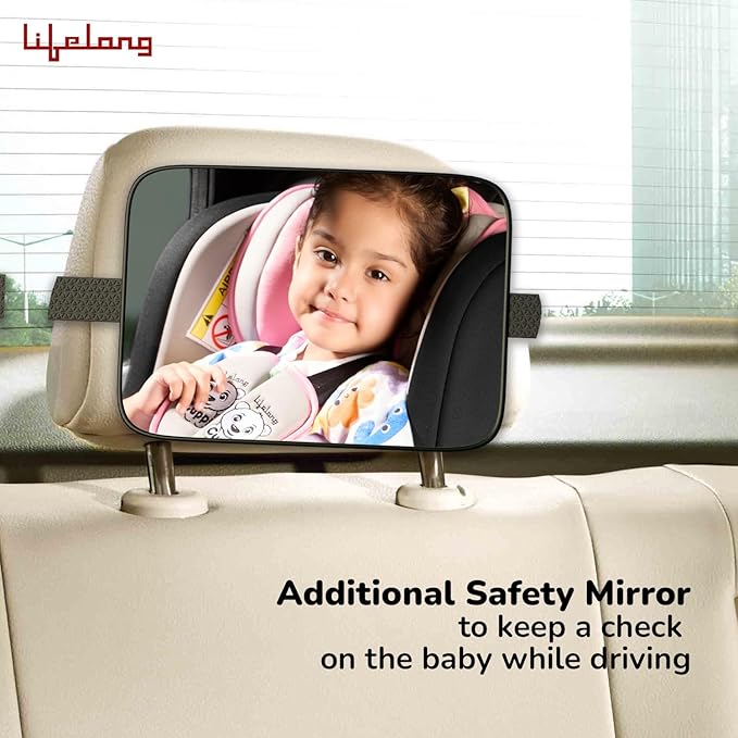 Cuppy Baby Car Seat – Safety Certified with 3 Recline Positions