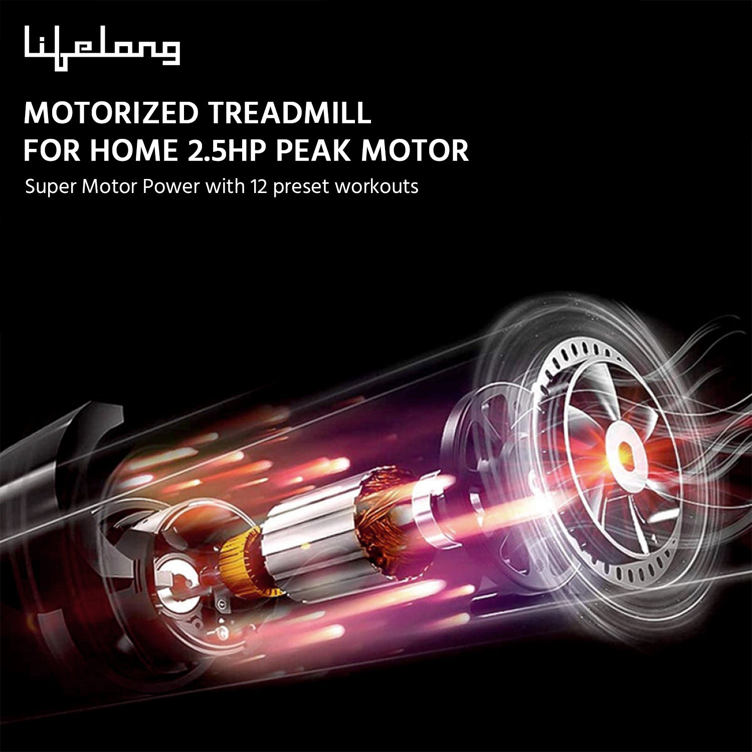 2.5HP Walking Pad Treadmill