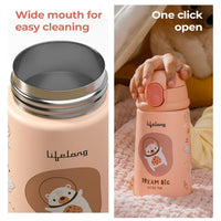 Lifelong Kids Double Walled Vacuum Insulated Bottle with Sippy Sipper
