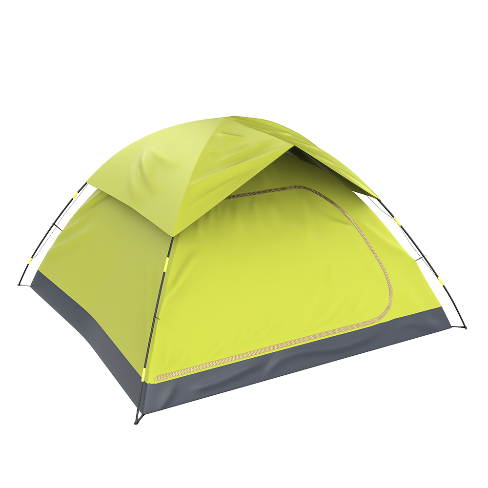 Lifelong 2-3 Person Polyester Dome Water proof Tent for Camping and Hiking with Back Window and top ventilation