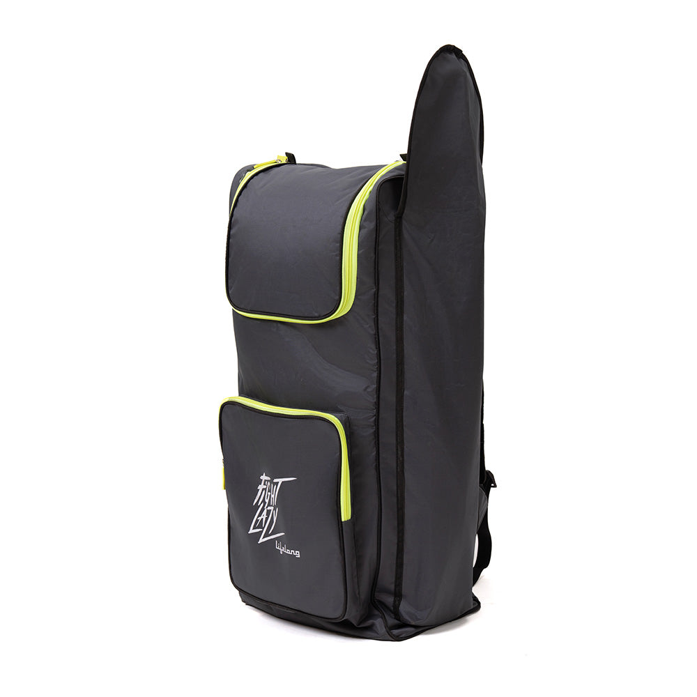 Lifelong Cricket Kit Bag | Dedicated Bat Pocket | Durable Construction | Adjustable Shoulder Straps - Grey Colour