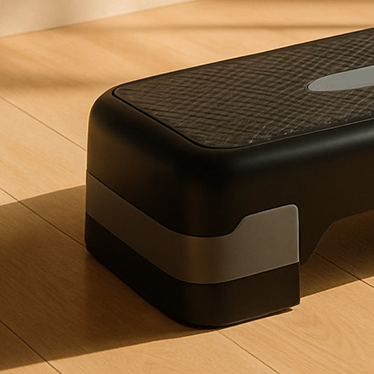 Lifelong Polypropylene Exercise Fitness Stepper for Exercise, 200kg (Black & Grey)