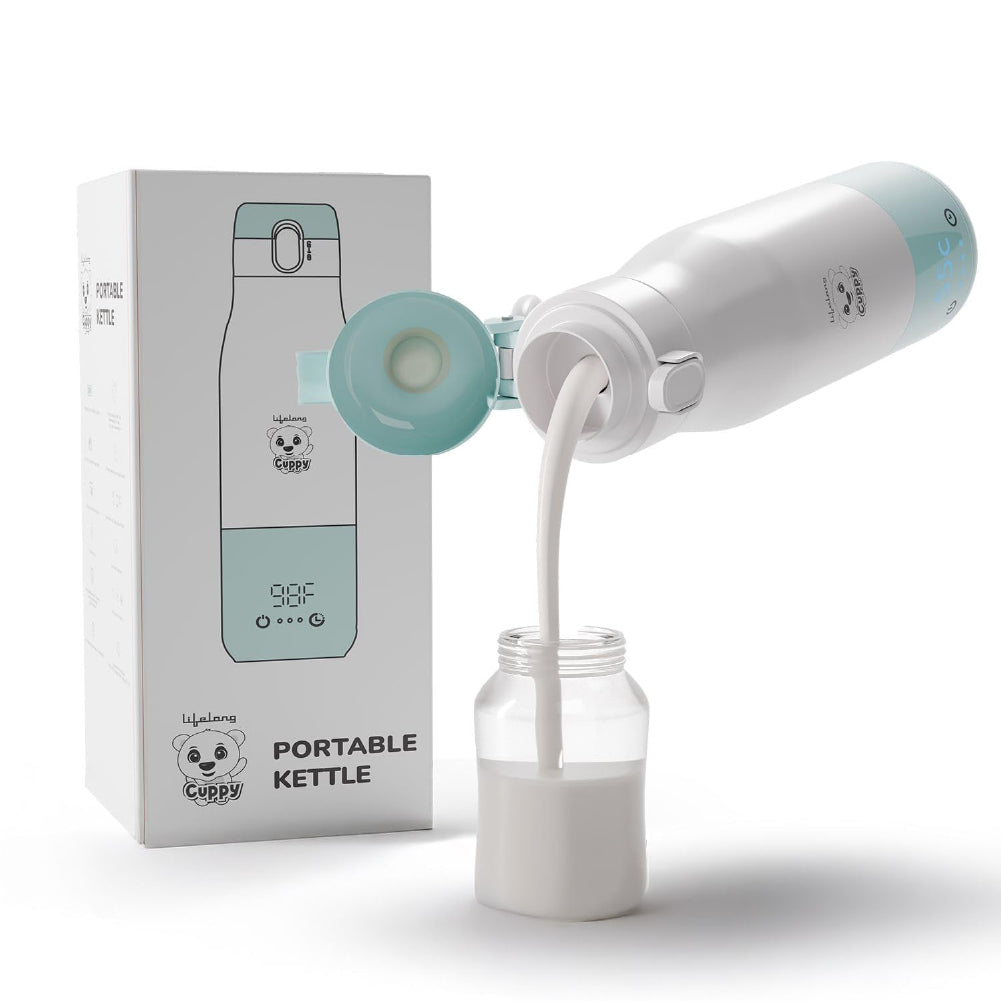 Lifelong Cuppy Portable Kettle with rechargable battery - Green