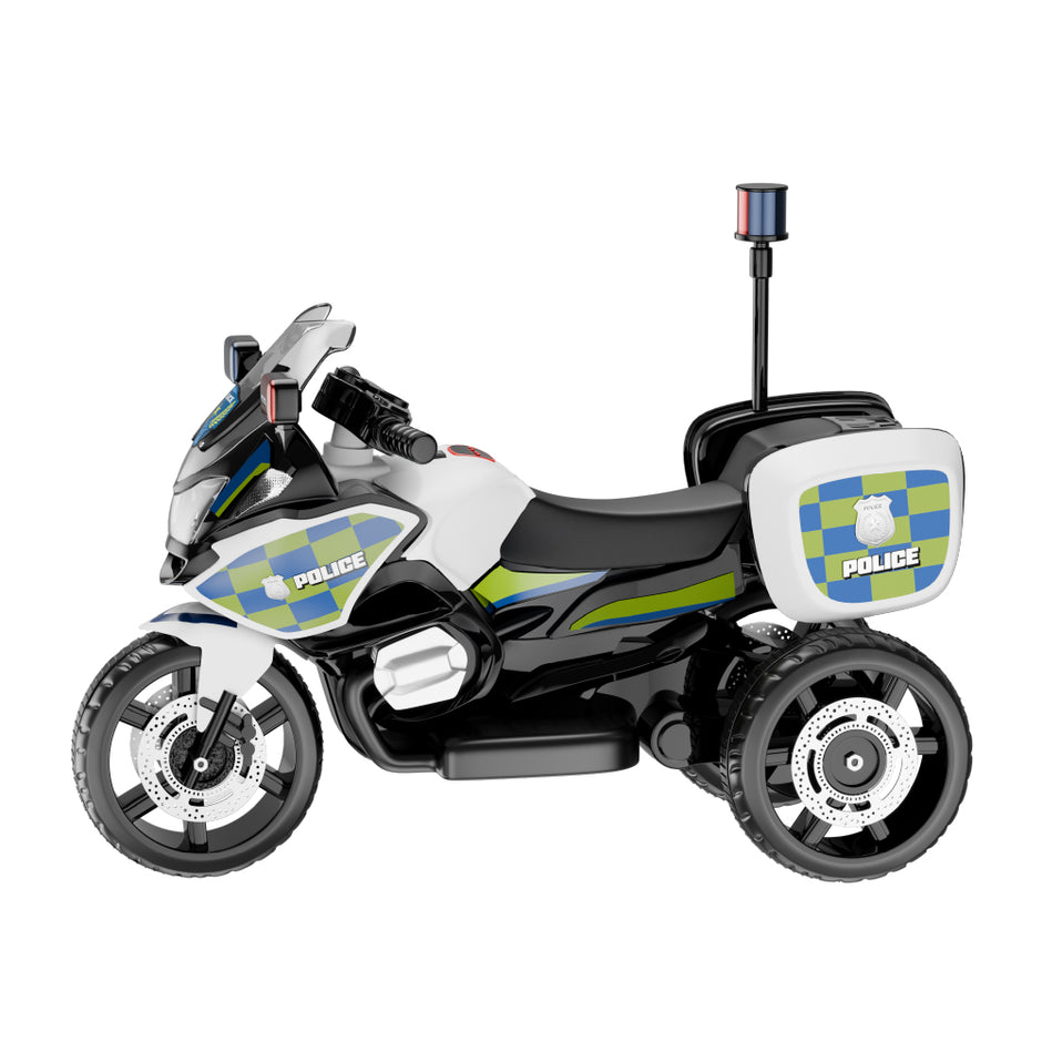 Lifelong Kids Electric Police Bike Ride On with Siren & walkie talkie