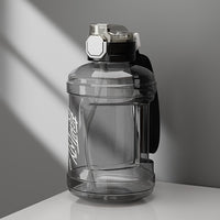 Lifelong 1.6L Gallon Water Bottle, Gym & Sports Bottle for Men, Women & Kids (Plastic, Black)