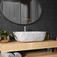 Ceramic Glossy Countertop Wash Basin