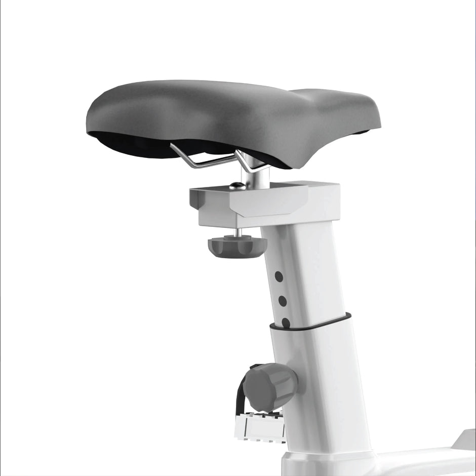 Fit Pro Spin Bike — 120 kg Capacity | 7 kg Flywheel | 12 Resistance Levels | Heart‑Rate LCD