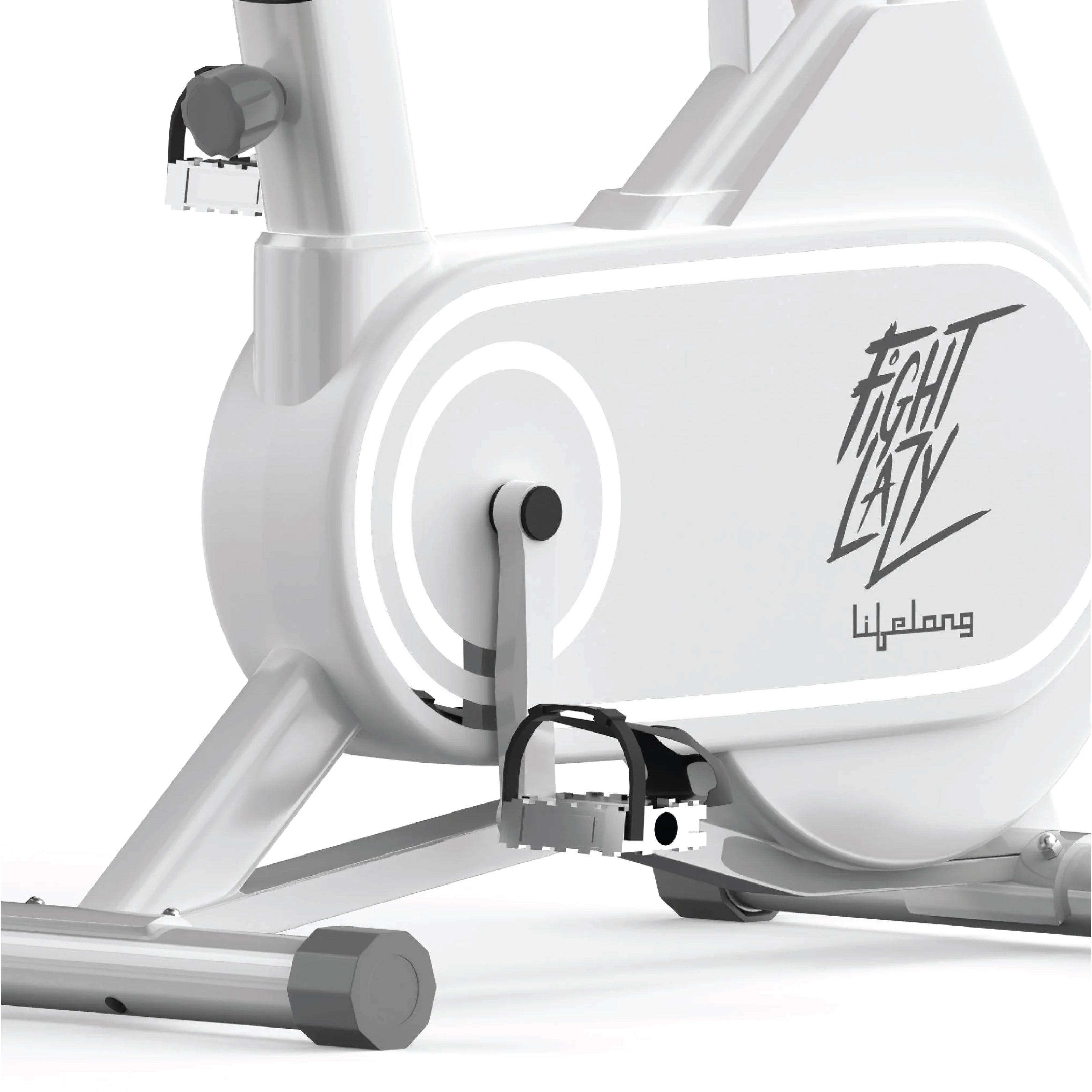 Fit Pro Spin Bike — 120 kg Capacity | 7 kg Flywheel | 12 Resistance Levels | Heart‑Rate LCD