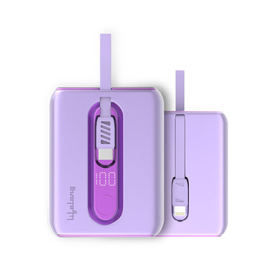 10000mAh Compact Power Bank with Fast Charging