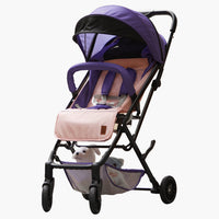 Cuppy Lightweight Baby Stroller with One-Hand Fold