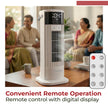 Lifelong Oscillating Tower Cooler with Remote Control (White Color)
