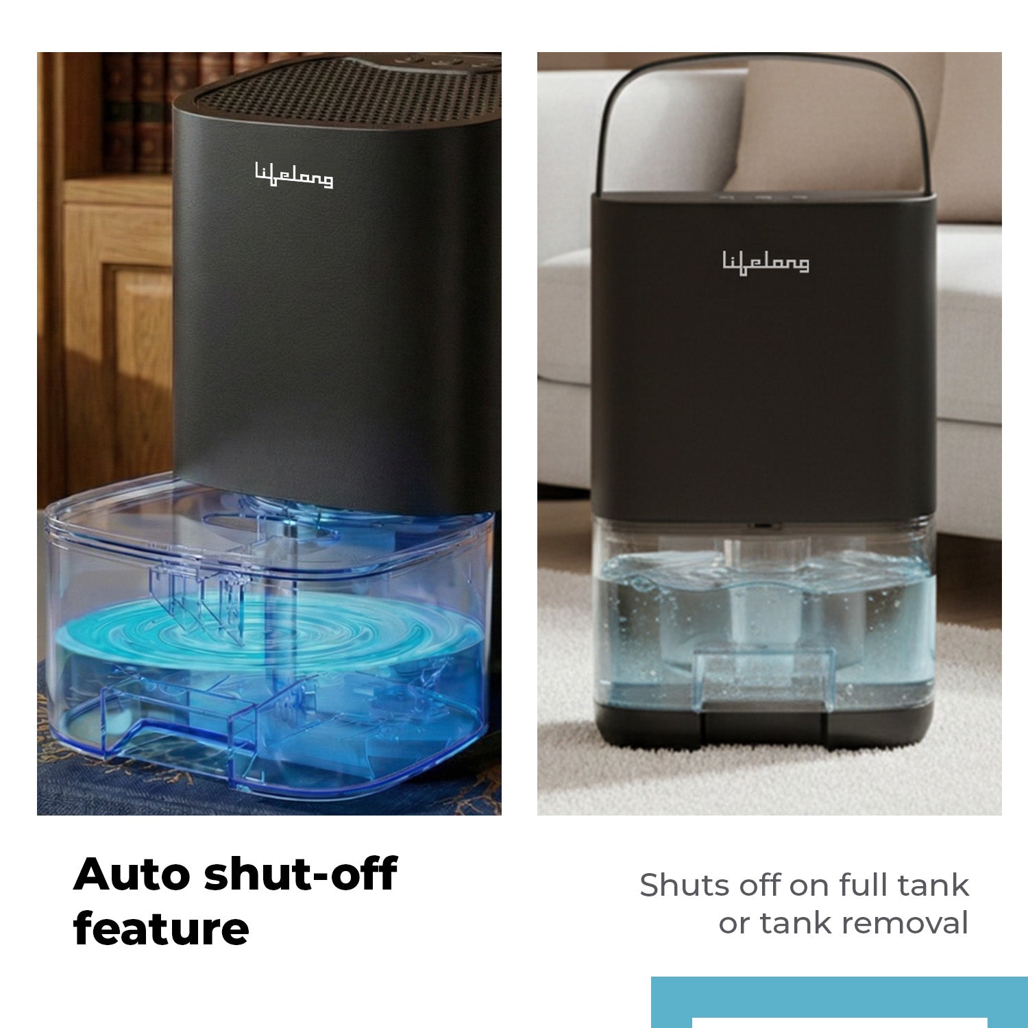 Lifelong Mini Dehumidifier - LLEDH07
