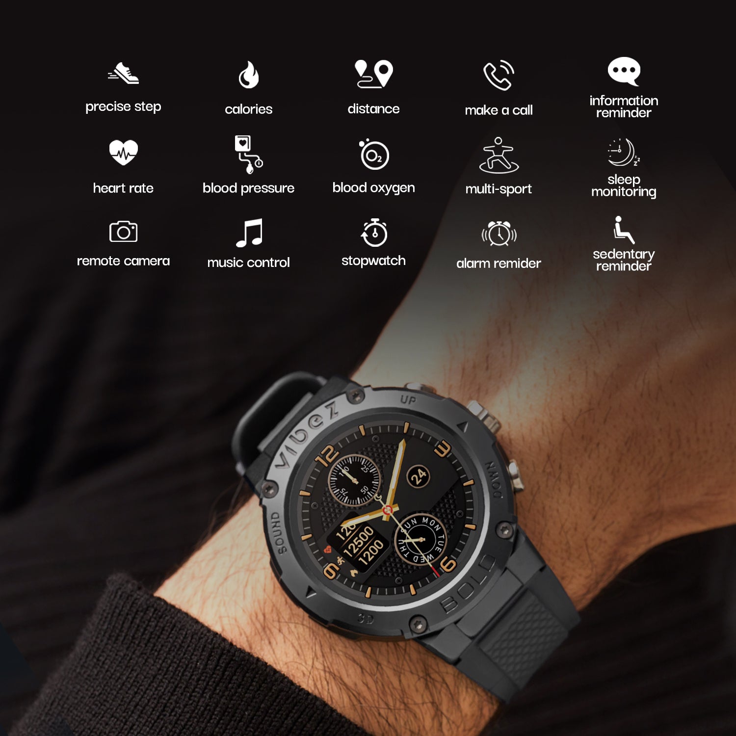 Vibez Bold  Smartwatch