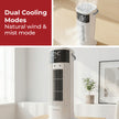 Lifelong Oscillating Tower Cooler with Remote Control (White Color)