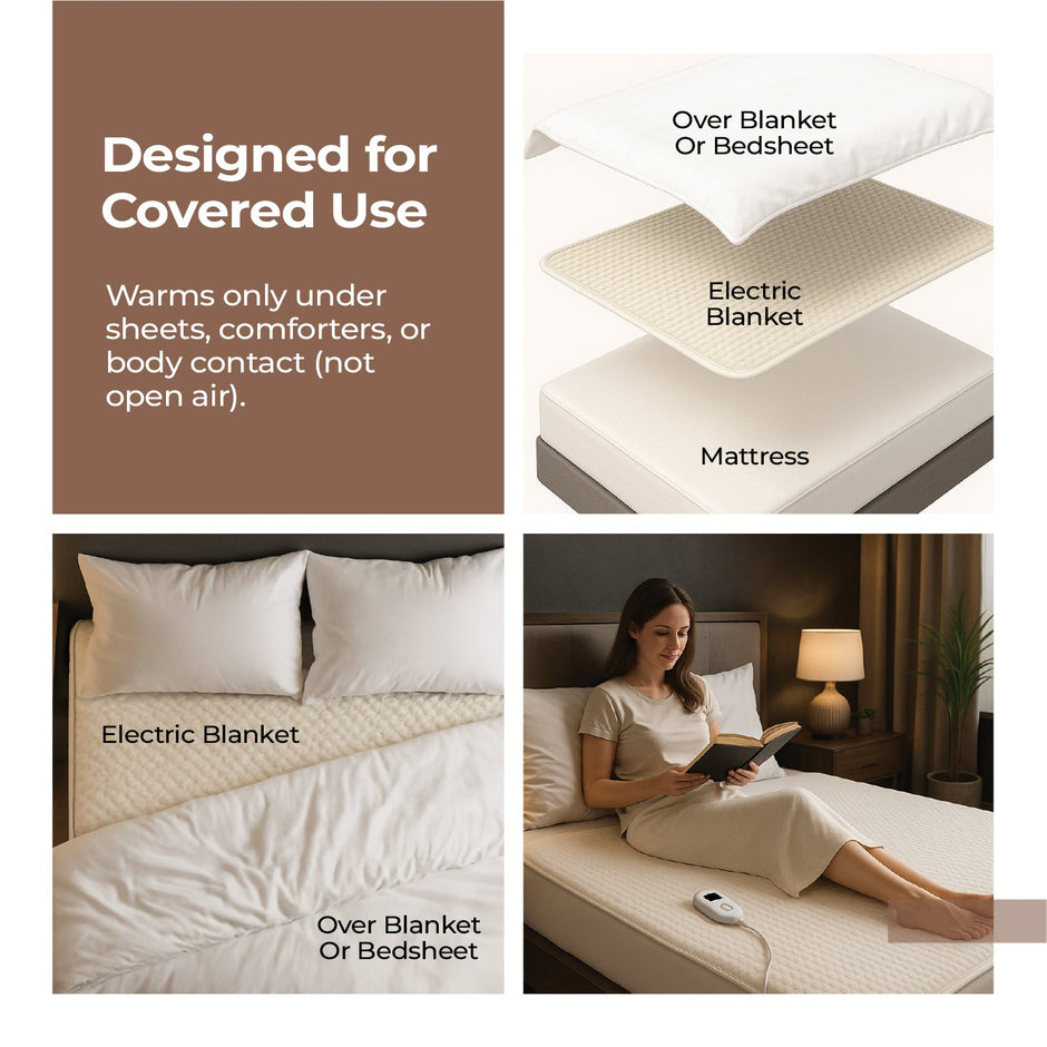 Lifelong Electric Under Blanket - Double Bed - LLEUB27