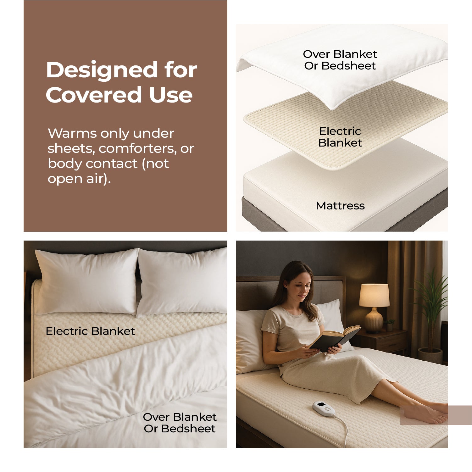 Lifelong Electric Under Blanket - Double Bed - LLEUB27