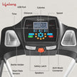 Compact Treadmill for Home | 110kg | Manual Incline | Bluetooth & Speakers