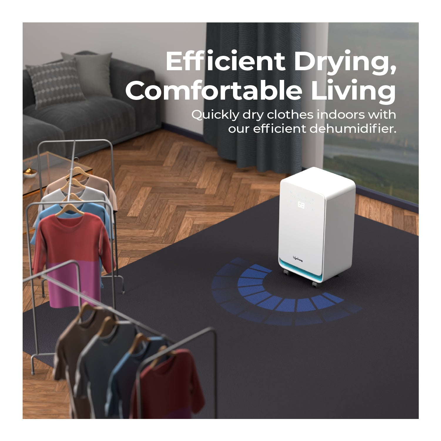 Lifelong Dehumidifier - LLEDH09