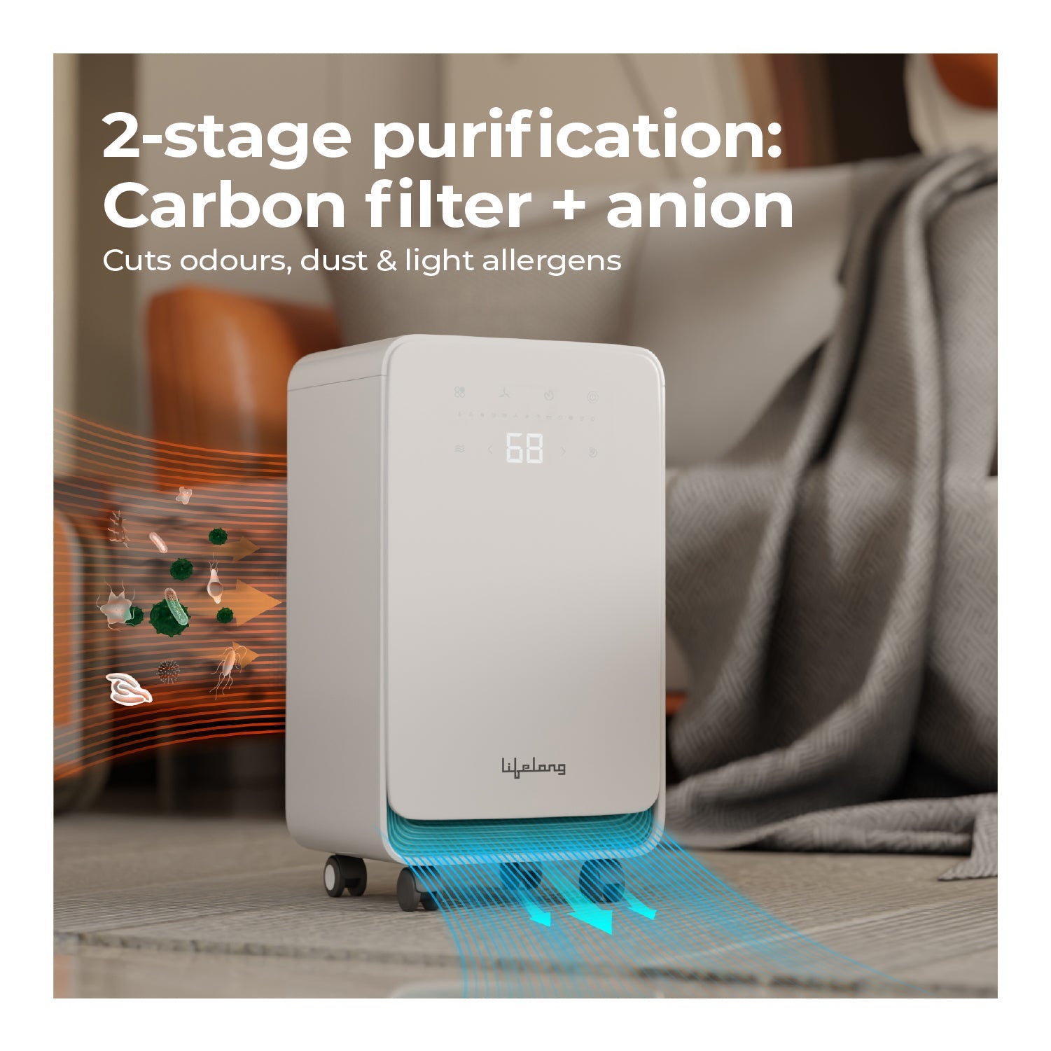 Lifelong Dehumidifier - LLEDH09
