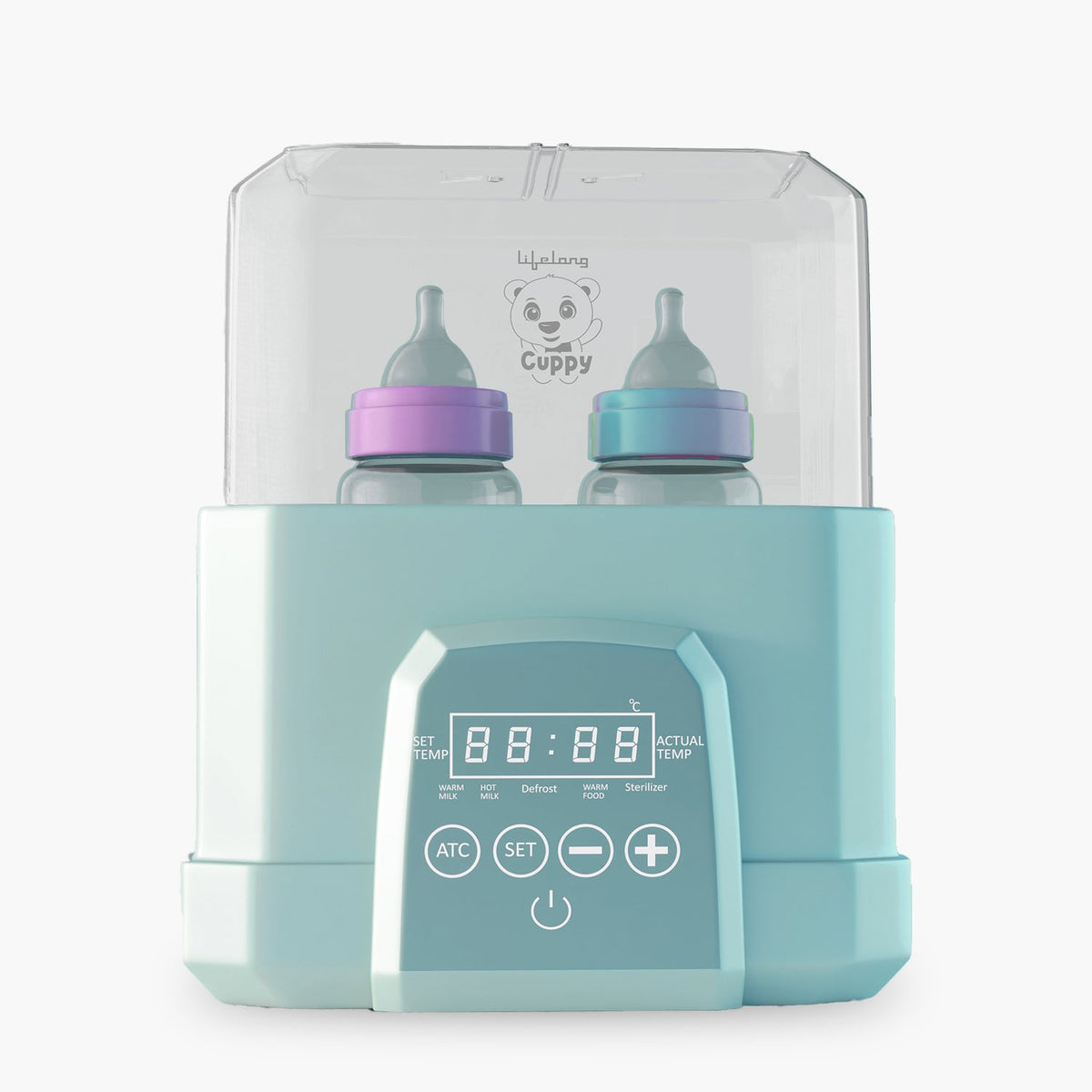 Cuppy Bottle Warmer cum Sterilizer for 2 Bottles