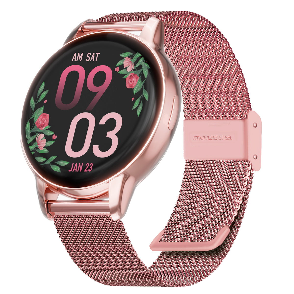 Emerald Rose Gold Women's Smartwatch