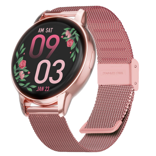 Vibez Emerald Rose Gold Smartwatch