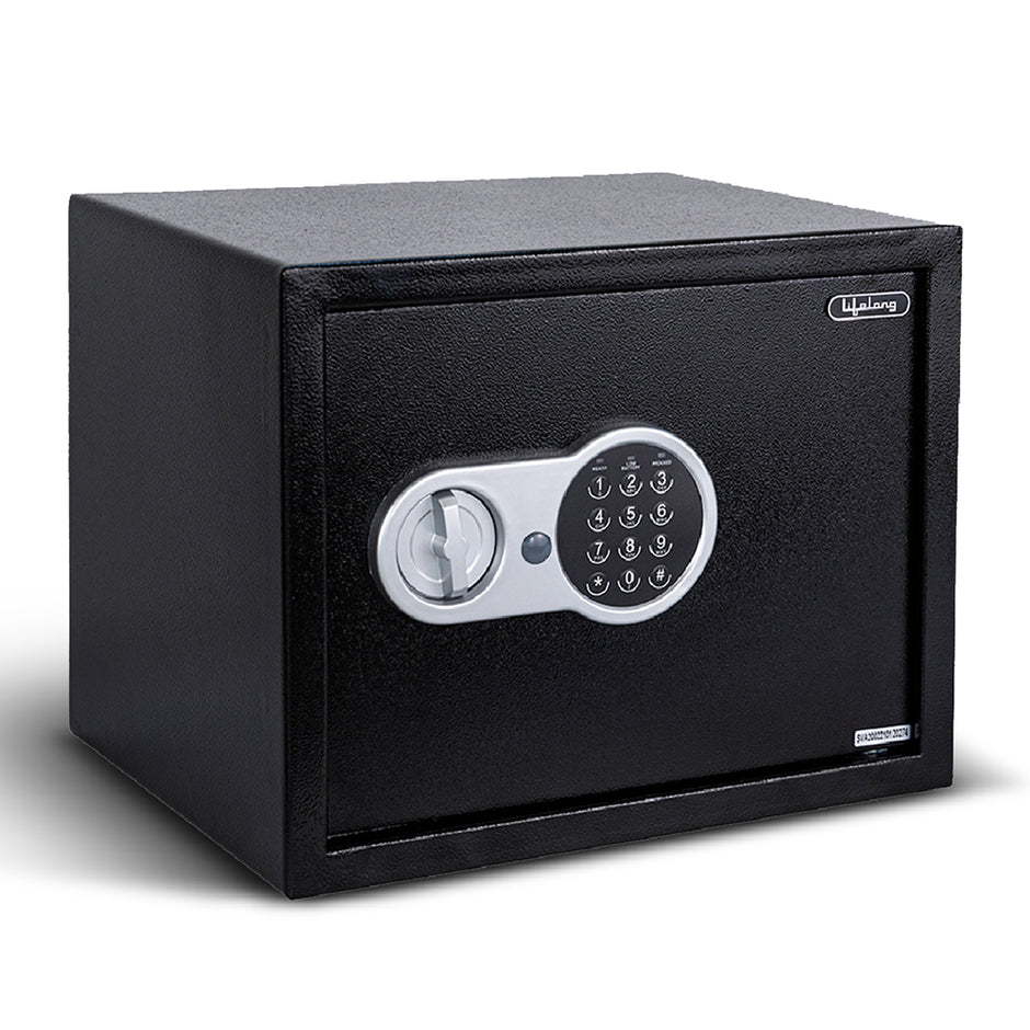34 L Carbon Steel Digital Safe Locker Box | Wardrobe Compatible, 1 Yearr Warranty
