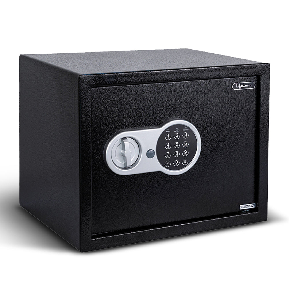 34 L Carbon Steel Digital Safe Locker Box | Wardrobe Compatible, 1 Yearr Warranty