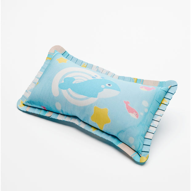 Lifelong Cuppy Rai Mustard Seeds Baby Headrest | Soft & Supportive Pillow for Newborns | Round Head Shaping Cushion with Washable Cover (LLCMP02)