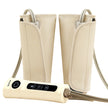 Air Pressure Massager for blood circulation and pain relief of Arms, Leg, Calf and Foot (Brown)