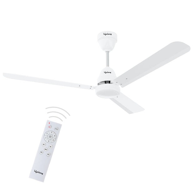 Lifelong 1200Mm Bldc Ceiling Fan For Home (48Inch)-35-Watt Smart Fan With 350 Rpm High Speed-Up To 60% Energy Saving 5-Star Rated Noiseless Fan-Remote Control Fans For Home Ceiling (Llcfbl903)